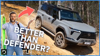 First Time For Australia The 2025 Lexus GX550 OnRoad amp OffRoad Review  Drivecomau [upl. by Idnym]