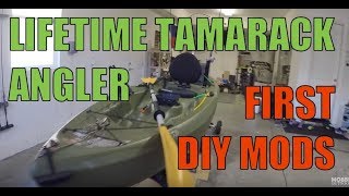 Lifetime Tamarack Angler  First DIY Mods for fishing [upl. by Rahmann376]