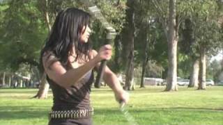 Anna Ranoso Nunchucks Newer vid linked in info [upl. by Norita214]