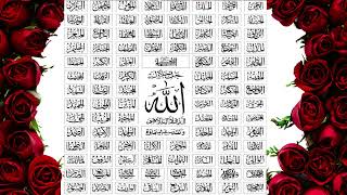 99 Names of Allah [upl. by Adnolahs620]