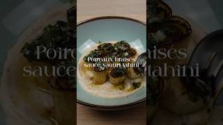 Poireaux braisés sauce yaourt tahini et sauce chimichurri [upl. by Boarer742]