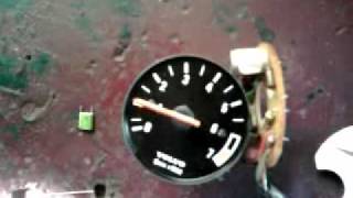 Converting gas tacho to diesel part 2  read discription [upl. by Icyaj]