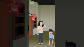 Hes Behind You animation horror cartoon comedy [upl. by Eserahs]