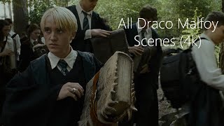 All Draco Malfoy Scenes 4K ULTRA HD MEGA Link [upl. by Ikceb]