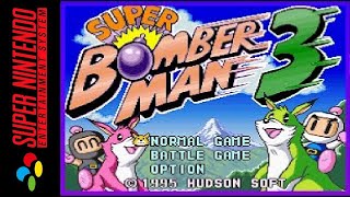 Super Bomberman 3 SNES [upl. by Rovaert]