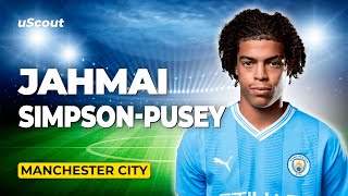 How Good Is Jahmai SimpsonPusey at Manchester City [upl. by Suraved529]