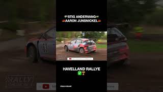 Havelland rallye 2024  🔥Stig Andervang🔥 and 😎Aaron Jungnickel😎 rallymoments rally rallycar [upl. by Assillem]