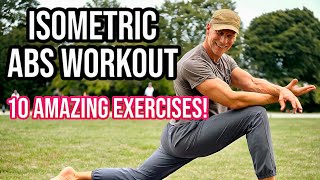 10 Amazing Isometric Ab Exercises For A Sixpack no Equipment Needed [upl. by Grail]