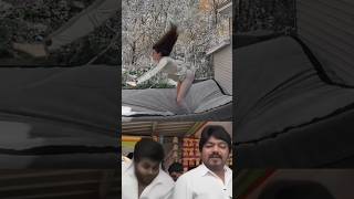 wait for the end 🤣 girls jump gone wrong lastbenchers shorts [upl. by Ylrebma]