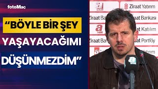 Ankaragücü Teknik Direktörü Emre Belözoğlu quotGalatasaray Kadrosu En İyi Kadroquot [upl. by Brie]