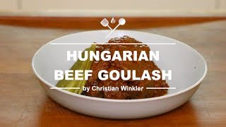 Hungarian Beef Goulash I Rinder Gulasch  COOK THE CLASSICS WITH MEAT 1 [upl. by Joby]