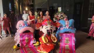 24 May 2024  Kyun Ngai Lion Dance Grand Opening Kafe Seni Novum Bangsar South [upl. by Kroll]