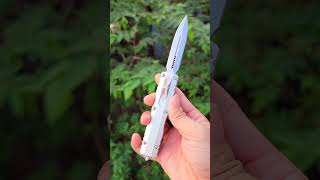 Microtech Dirac Double Edge Satin OTF Knife SVSV [upl. by Fraze]