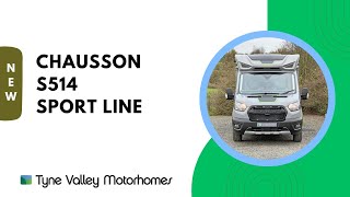 🚐 2025 Chausson S514 Sport Line Motorhome  Compact and Versatile motorhomes motorhometour [upl. by Wrand]