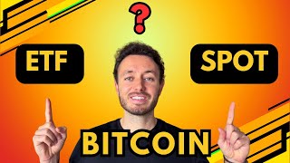 ¿Invertir en ETF de Bitcoin o Comprar Bitcoin Directamente [upl. by Ahsemik586]