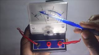 How to find Ammeter and Voltmeter reading  How are ammeter and voltmeter connectedKisembo Academy [upl. by Romney]