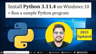 How to install Python 3114 on Windows 10  Amit Thinks [upl. by Enrol200]