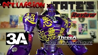 ThreeA 16 Scale Noisy Boy Action Figure Review  TATES Comics [upl. by Refanej]