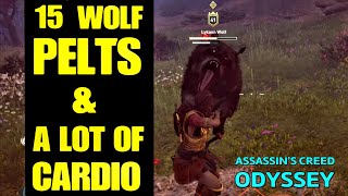 Assassins Creed Odyssey  Taking Down the Lykaon Wolf Easily  The Goddess Hunt Questline [upl. by Dennison]