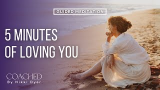 5 Minute Guided Meditation For Positive Energy amp Self Love Affirmations [upl. by Brew]