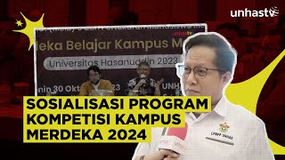 Sosialisasi Program Kompetisi Kampus Merdeka PKKM Tahun 2024 [upl. by Anoirb]