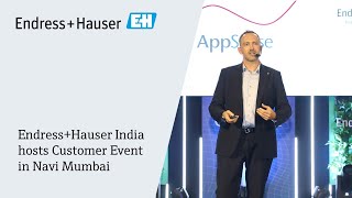 Customer Event in Navi Mumbai  EndressHauser  India [upl. by Yesdnil]