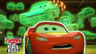 Lightning McQueen Meets the Haunted Ghost Cars  Cars of the Wild  Pixar Cars [upl. by Jahdai]