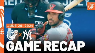 Orioles vs Yankees Game Recap 62024  MLB Highlights  Baltimore Orioles [upl. by Cordeelia]