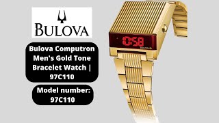 Bulova Computron Watch Review  97C110 [upl. by Janus]