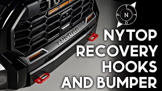 2022 Tundra NYTOP Recovery Points And Hybrid Bumper Install [upl. by Aissela]