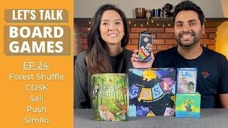 Lets Talk Board Games 24  5 Board Game Reviews [upl. by Ynaffital734]