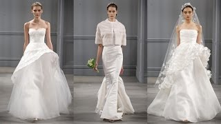 Monique Lhuillier Spring 2014 Bridal Collection [upl. by Inacana]