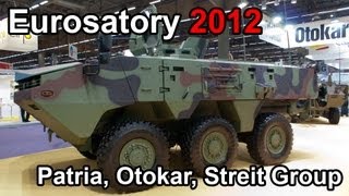 Eurosatory 2012  Patria Otokar and Streit Group gdziewojsko [upl. by Taryne]