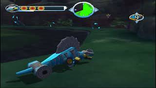 Power Rangers Dino Thunder PlayStation 2  Bonus 53 Cyan Dimetro Zord Tar Pits [upl. by Eiramaneet]