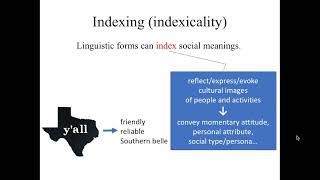 Indexicality [upl. by Hitt467]