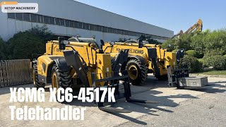 XCMG XC64517K Telehandler 45T Telescopic Forklift 17M for Export [upl. by Harleigh]