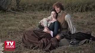 Outlanders Caitriona Balfe and Sam Heughan Cover Shoot TV Guide Magazine [upl. by Feetal595]