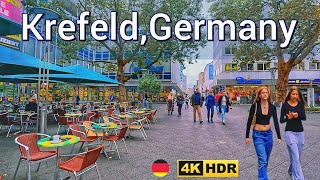 Krefeld Germanytour in Krefeld one of the most beautiful cities in NRW in Germany 4k HDR 60fps [upl. by Acirea979]