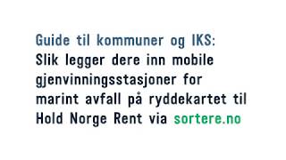 Guide for kommuner og IKS mobile gjenvinningsstasjoner [upl. by Ruthven]