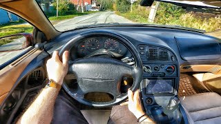 1999 Mitsubishi Eclipse 20 AT  POV TEST DRIVE [upl. by Akoyn877]