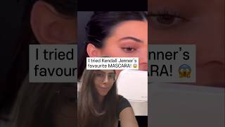 Trying KENDALL JENNERS favourite MASCARA 😱😍 [upl. by Medarda]