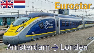 Met de EUROSTAR van AMSTERDAM naar LONDEN DeGrensOver [upl. by Midan]