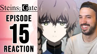 SteinsGate Episode 15 Reaction  MISSING LINK [upl. by Gilemette]