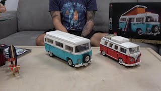 LEGO 10279 Volkswagen T2 Campingbus im Review  Familie Baustein ist zurück aus der Sommerpause [upl. by Ashbey]