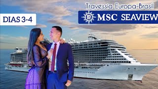 MSC Seaview  Travessia EuropaBrasil  Dias 34 CivitavecchiaRoma msc mscseaview cruzeiro [upl. by Enyamart]