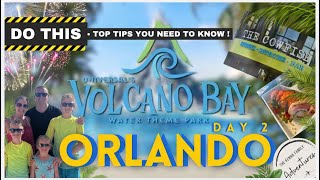 DO THIS if you’re heading to UNIVERSAL VOLCANO BAY Orlando [upl. by Haskins]