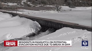 Panguitch residents urged to be alert prepared for evacuation after latest assessment at dam [upl. by Learsi]