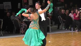 Dancesport WA Open Championship 2020 Competitive ballroom dancing [upl. by Einafit]