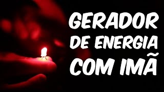 Como fazer um GERADOR DE ENERGIA com ÍMÃ em casa [upl. by Bernetta431]