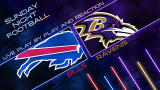 Bills vs Ravens Live Play by Play amp Reaction [upl. by Yensehc389]